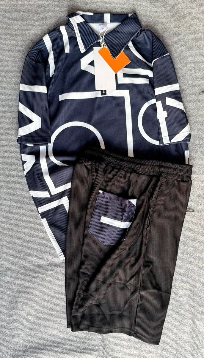 Ensemble pyjama rayé élégant