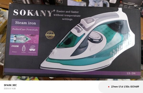 Fer à repasser vapeur Sokany 2400W