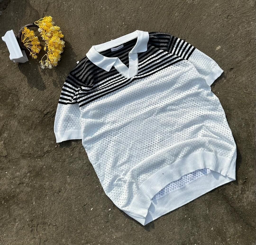 Polo à col contrastant stylé