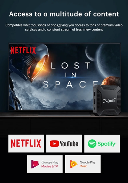 Box TV Androïd 8k Ultra HD