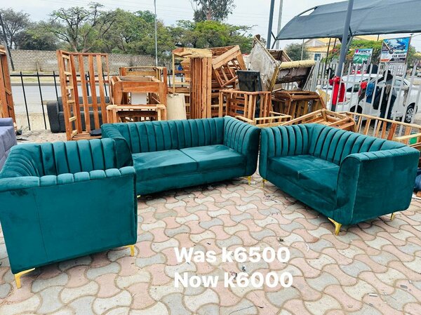 Sofa set green
