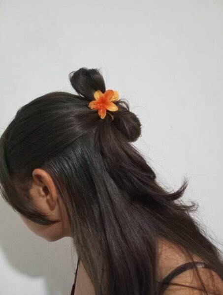 Épingles à cheveux fleurs colorées