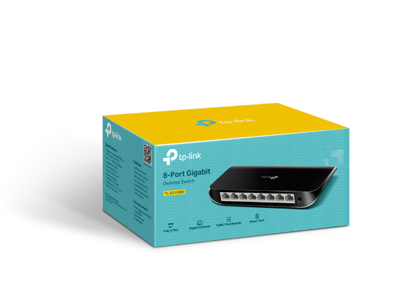 Switch Gigabit 8-Port TP-Link