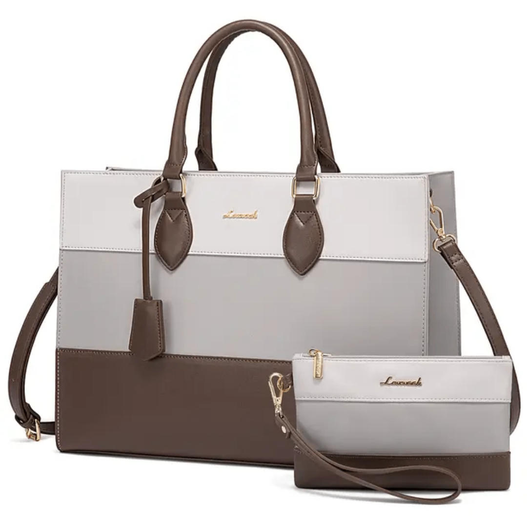 Sac  á main et ordinateur