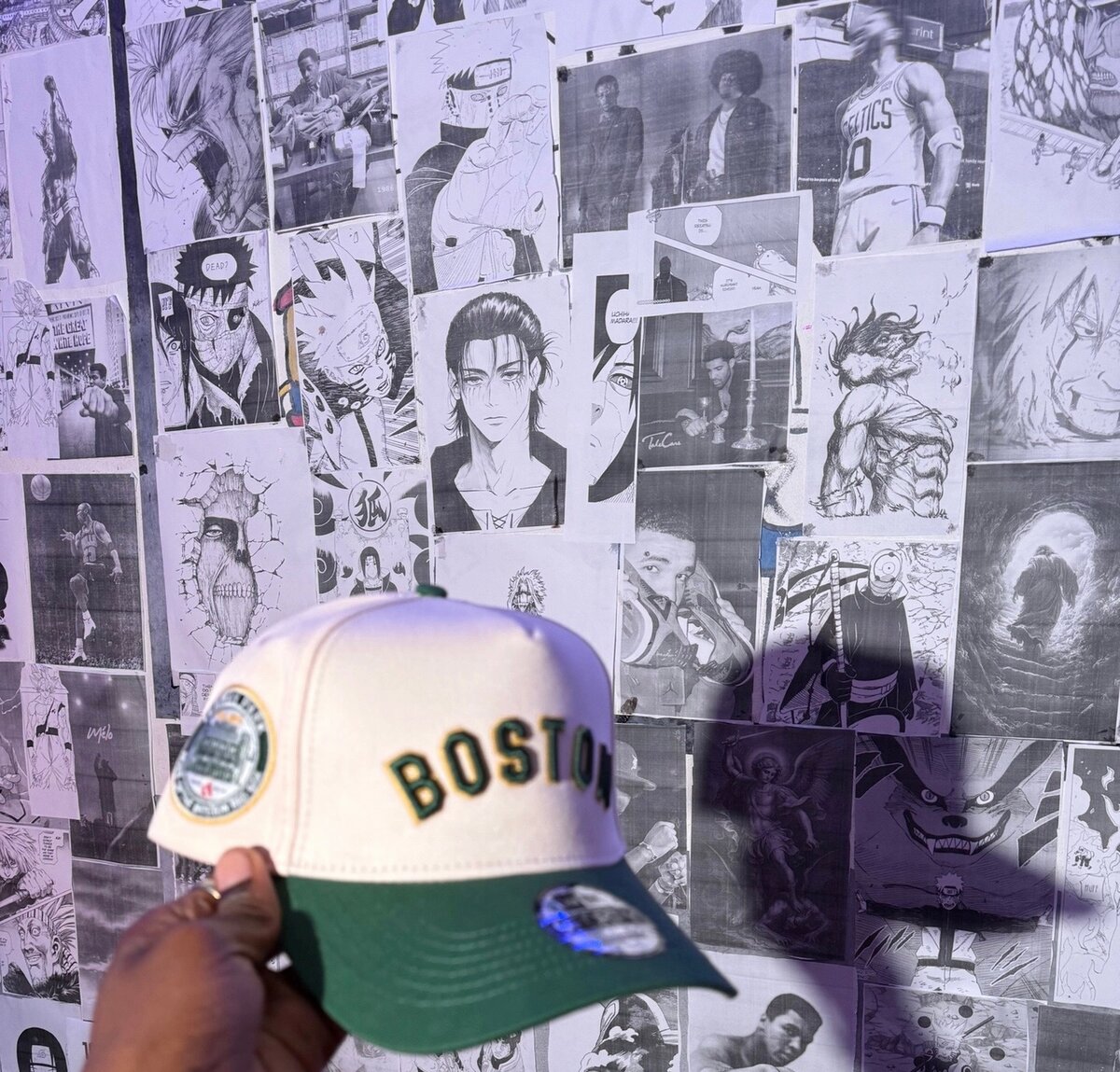 Casquettes Yankees et Boston
