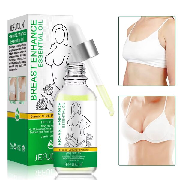 Huile 100% naturel pour raffermissement de la poitrine