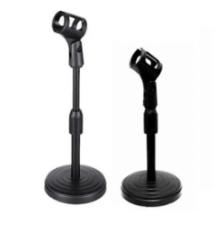 Adjustable Desktop Microphone Stand F5 Mic Clip Holder