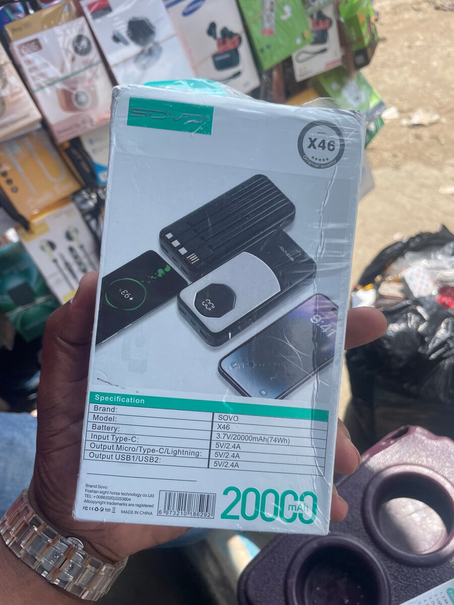 Power Bank 20000mAh X46