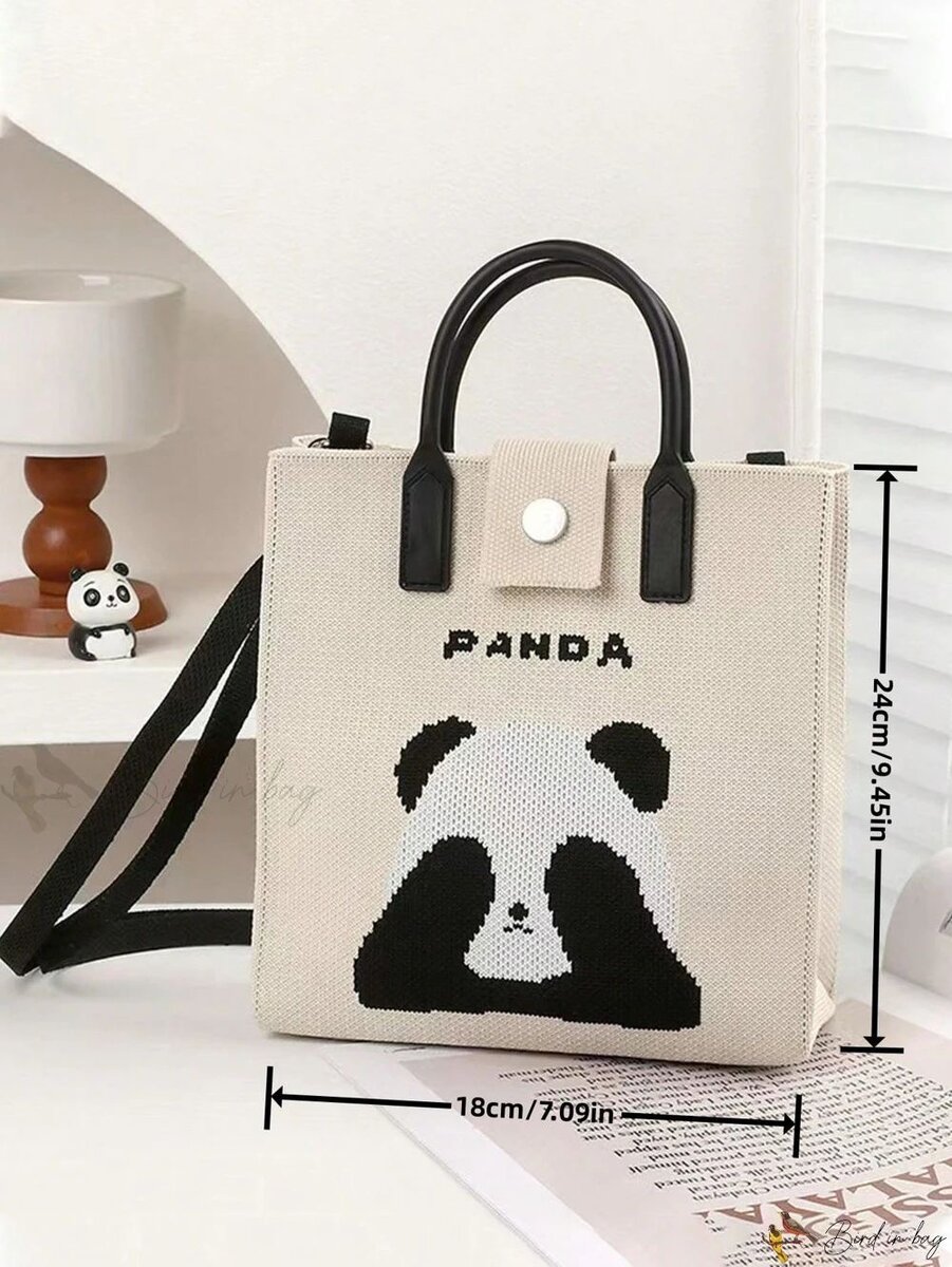 Sac cabas motif panda