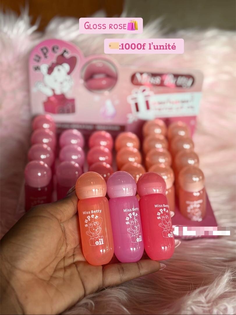 Gloss à Lèvres Rose Hydratant