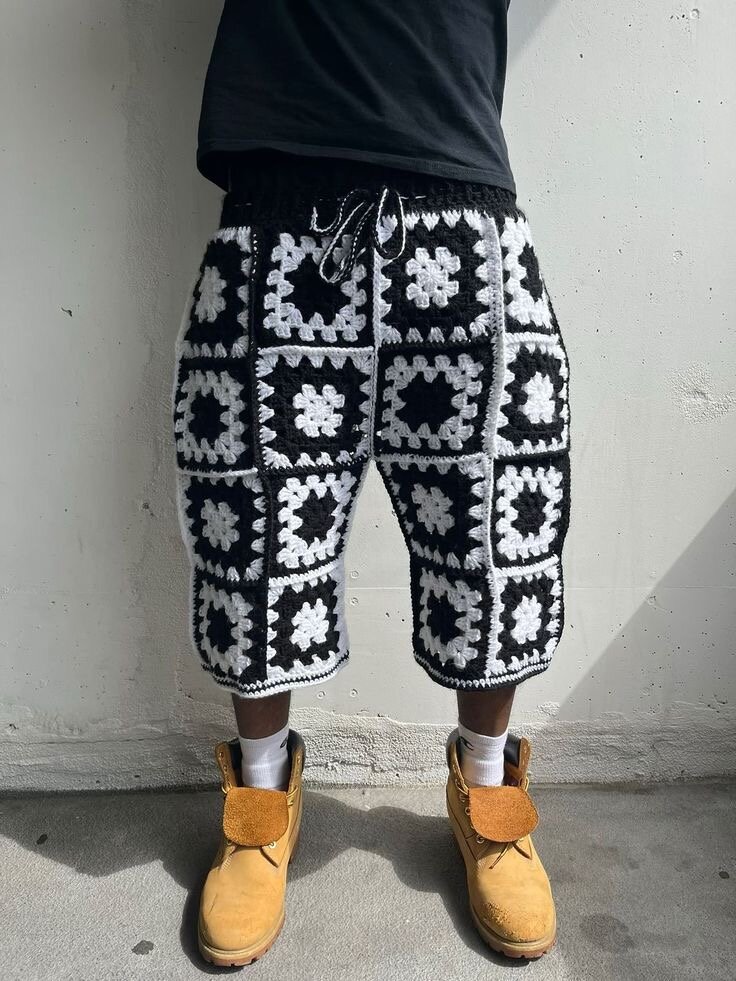 Shorts en crochet confortables