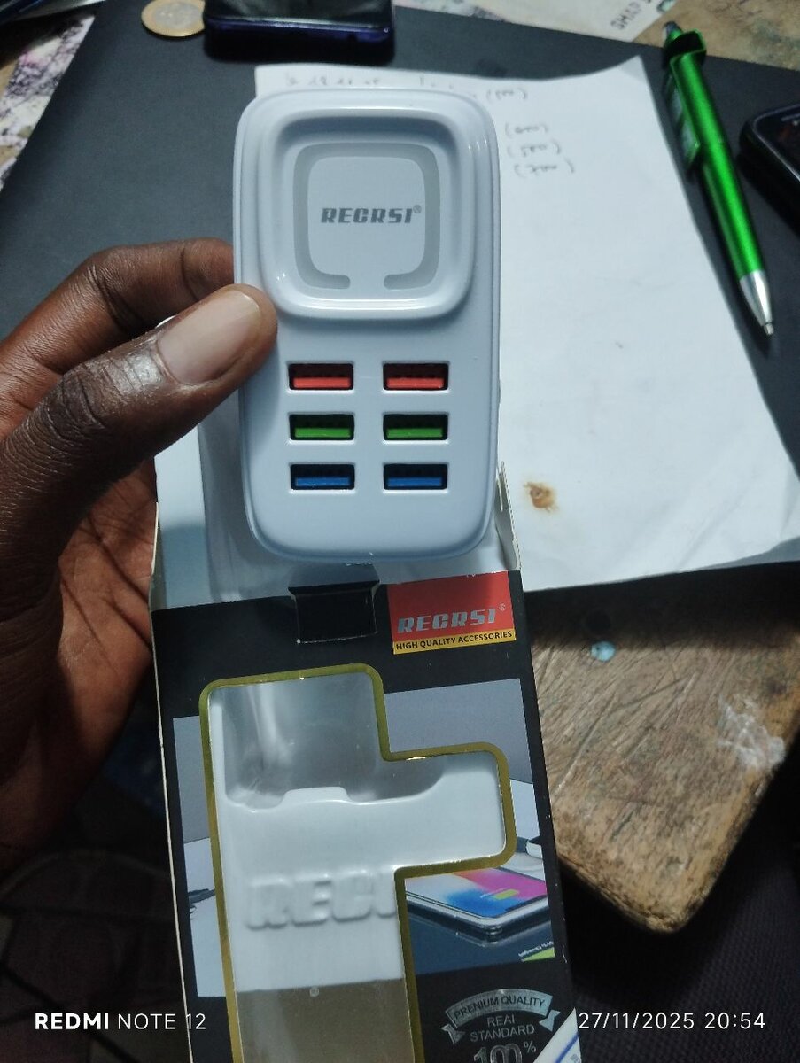 Chargeur rapide 6 ports USB