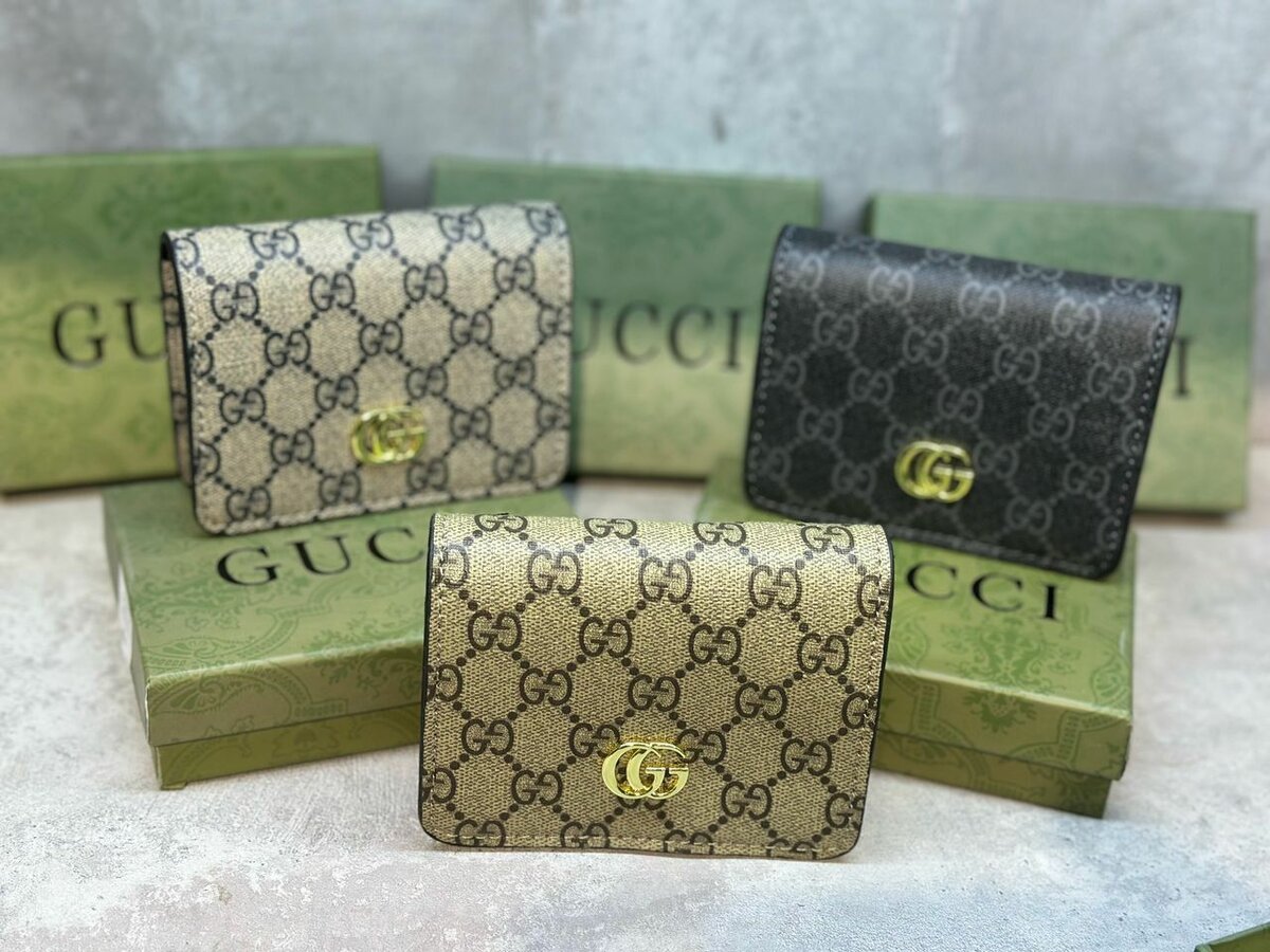 Шикарные GUCCI  кошельки