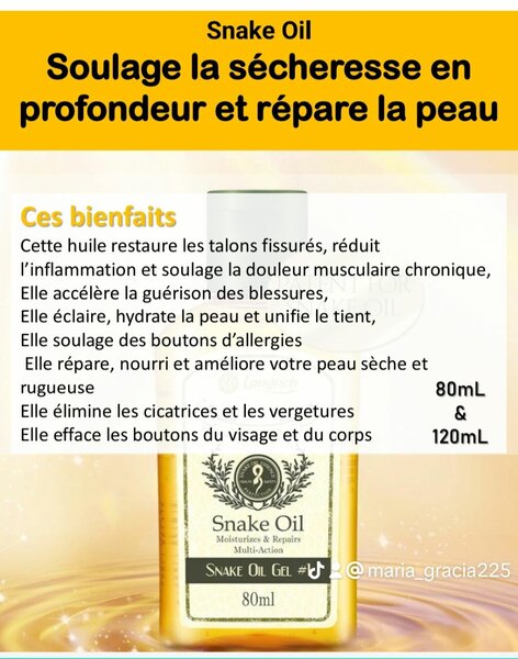 Huile Réparatrice Peau 80ml