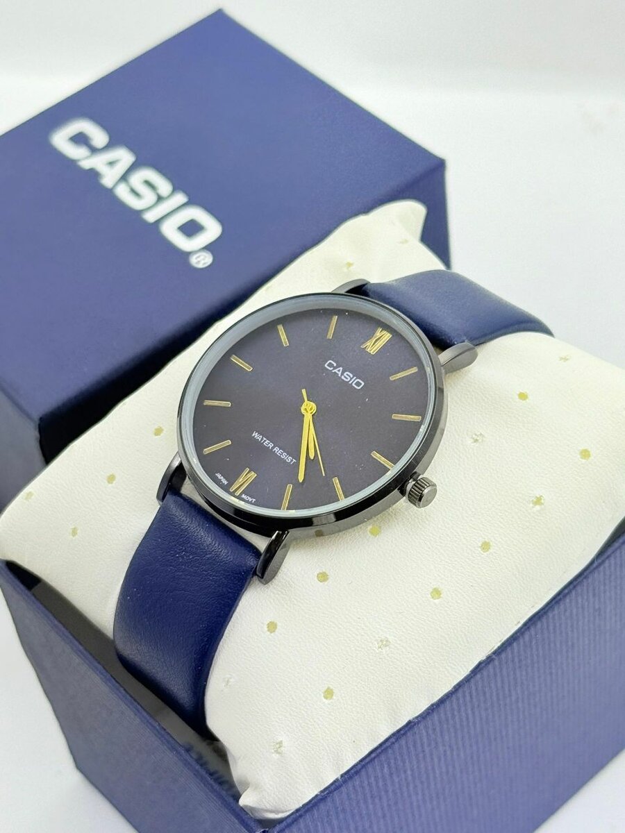 Montre Casio Élégante en Or