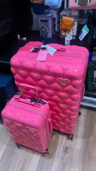 Valise rose pour enfant