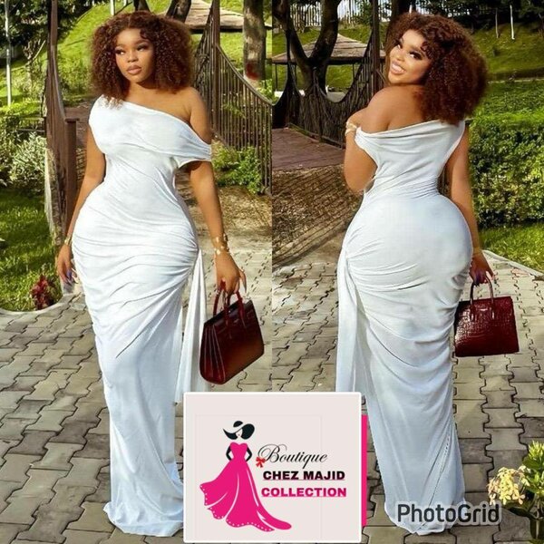 Robe Longue Épaule Dénudée