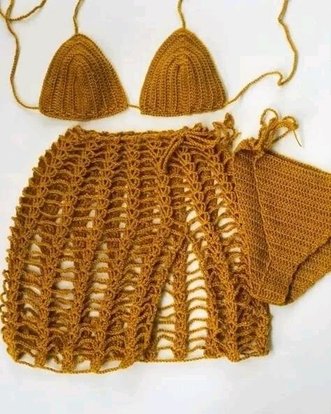 Ensemble bikini crochet