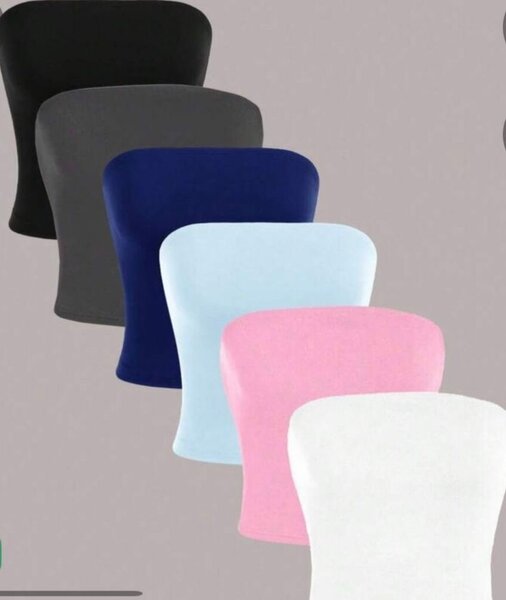 Top tube bandeau coloré