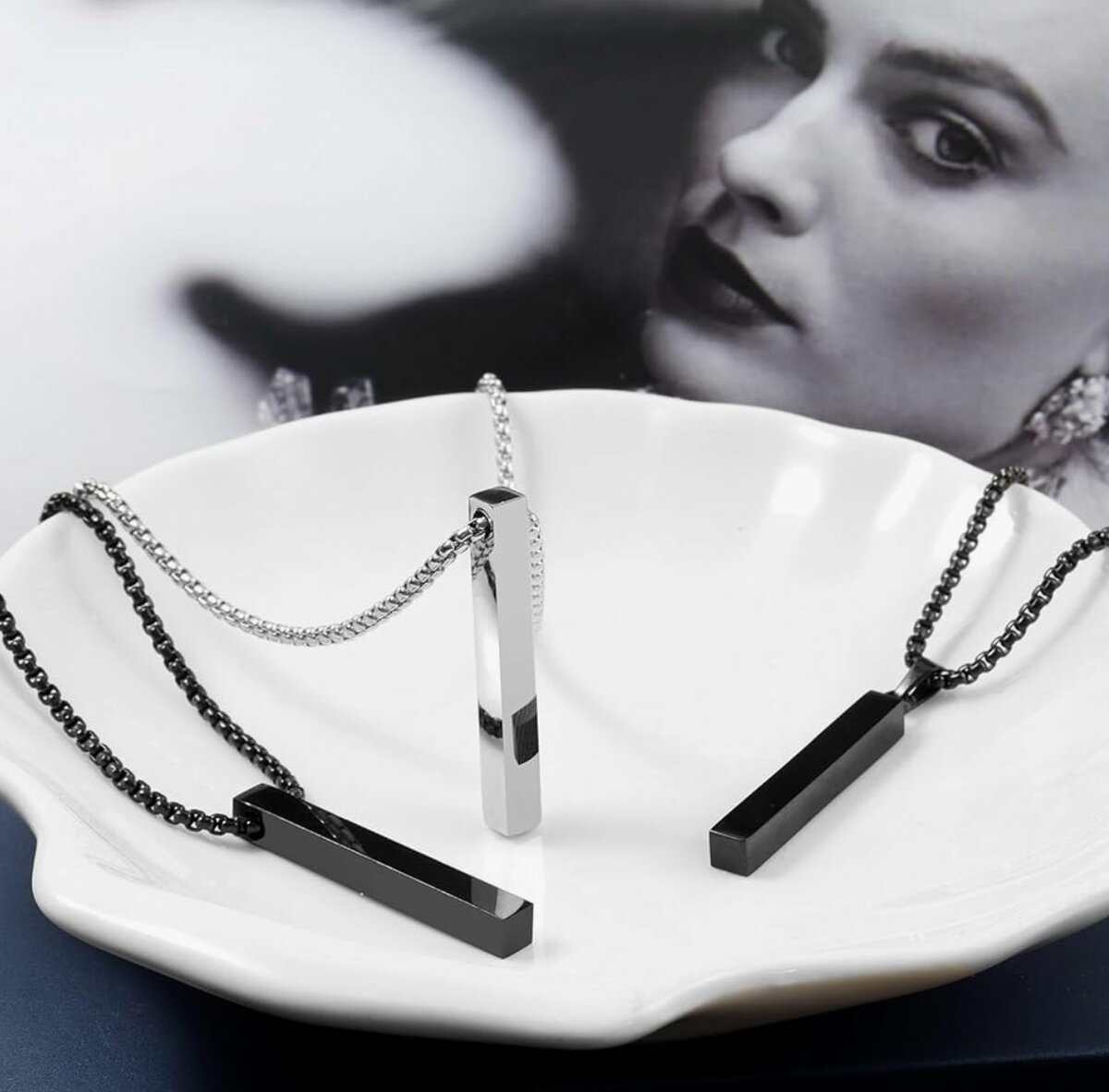 Men's necklace and you can customise it as well to