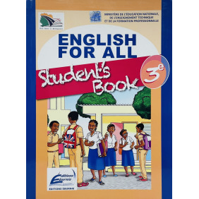 Livre d'anglais 3ème année