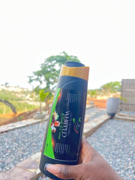 Frosting body lotion