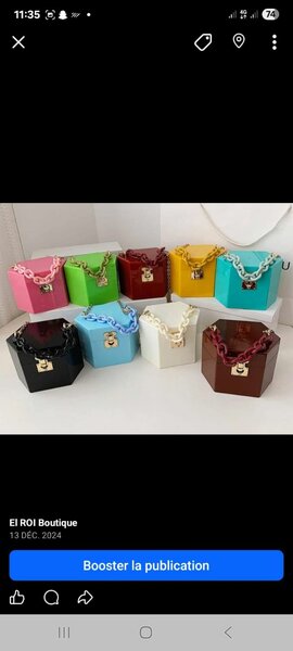 Sacs à main colorés tendance