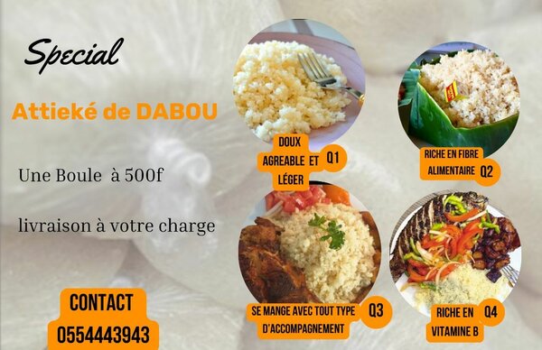 Attiéké de Dabou