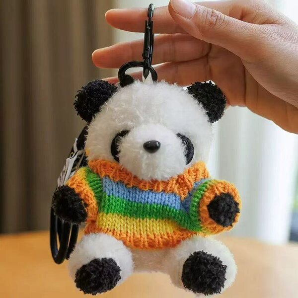 Pendentif jouet en peluche pan
