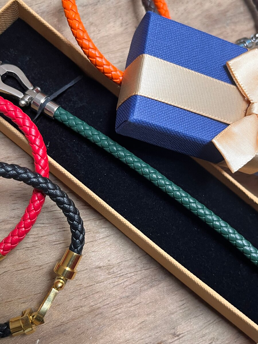 Bracelet Fred en cuir