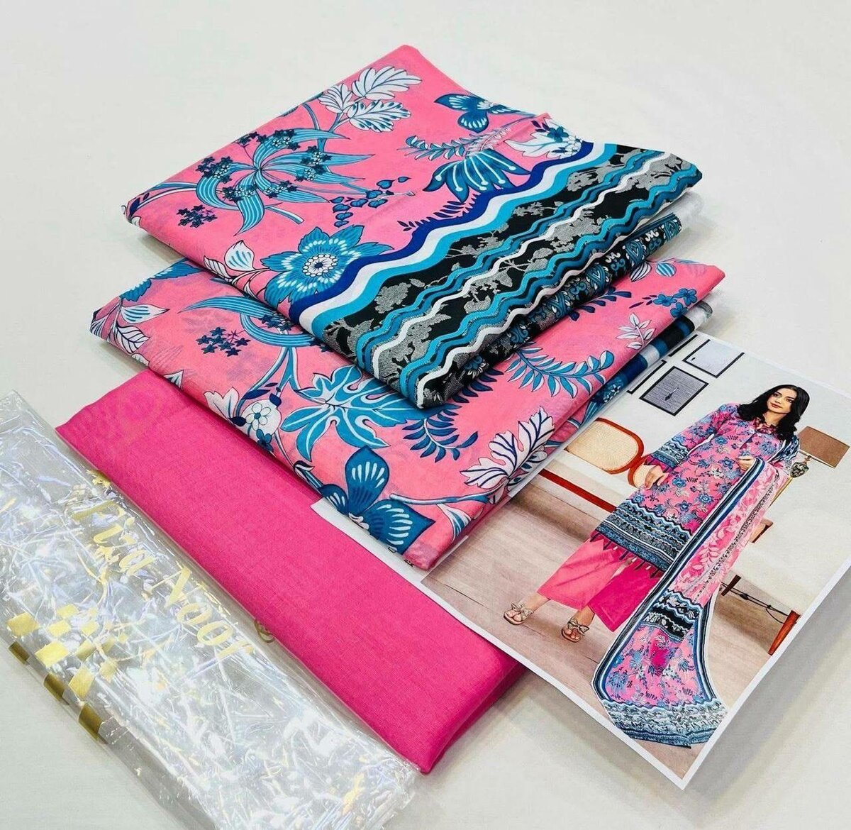 Printed lawn