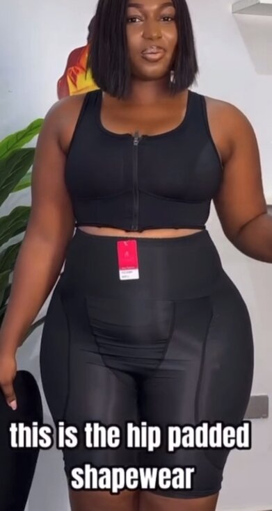 Hips padded underwear