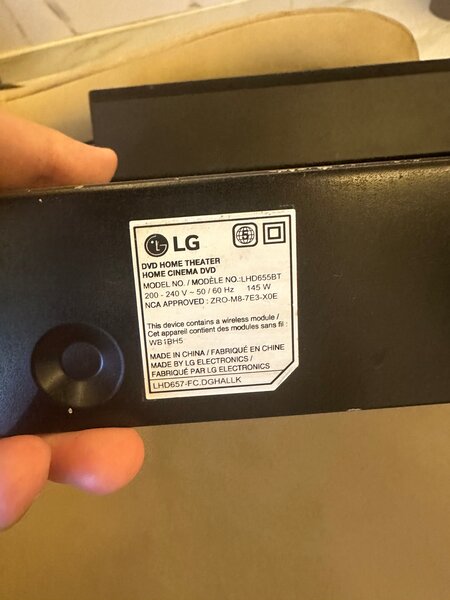 Système Home Cinema LG