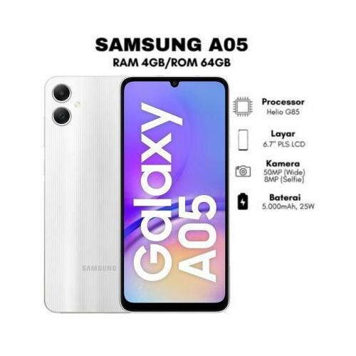 Samsung A05 4GB/64GB Smartphone