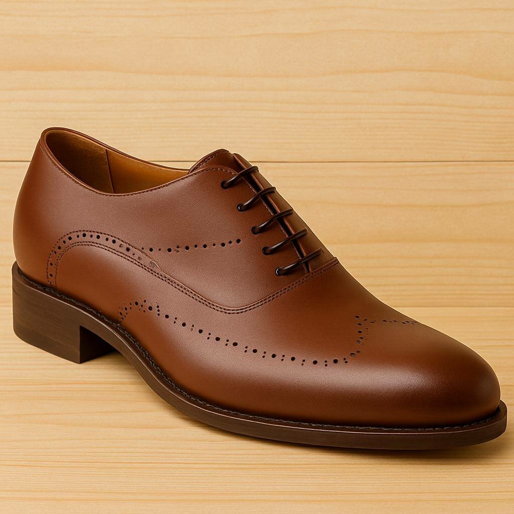 Chaussures Derby en cuir élégant