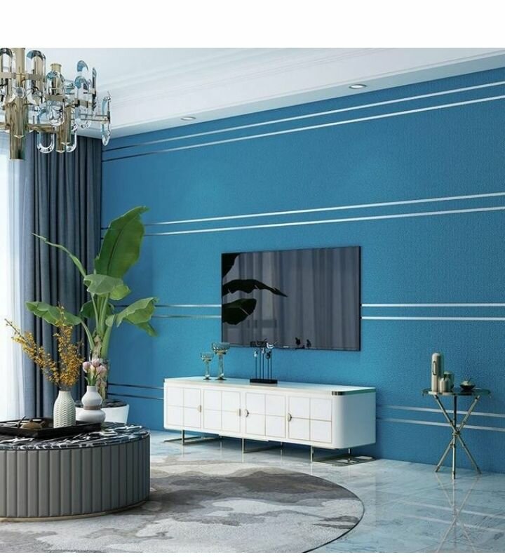 9.5M Roll Mordern Wallpaper De