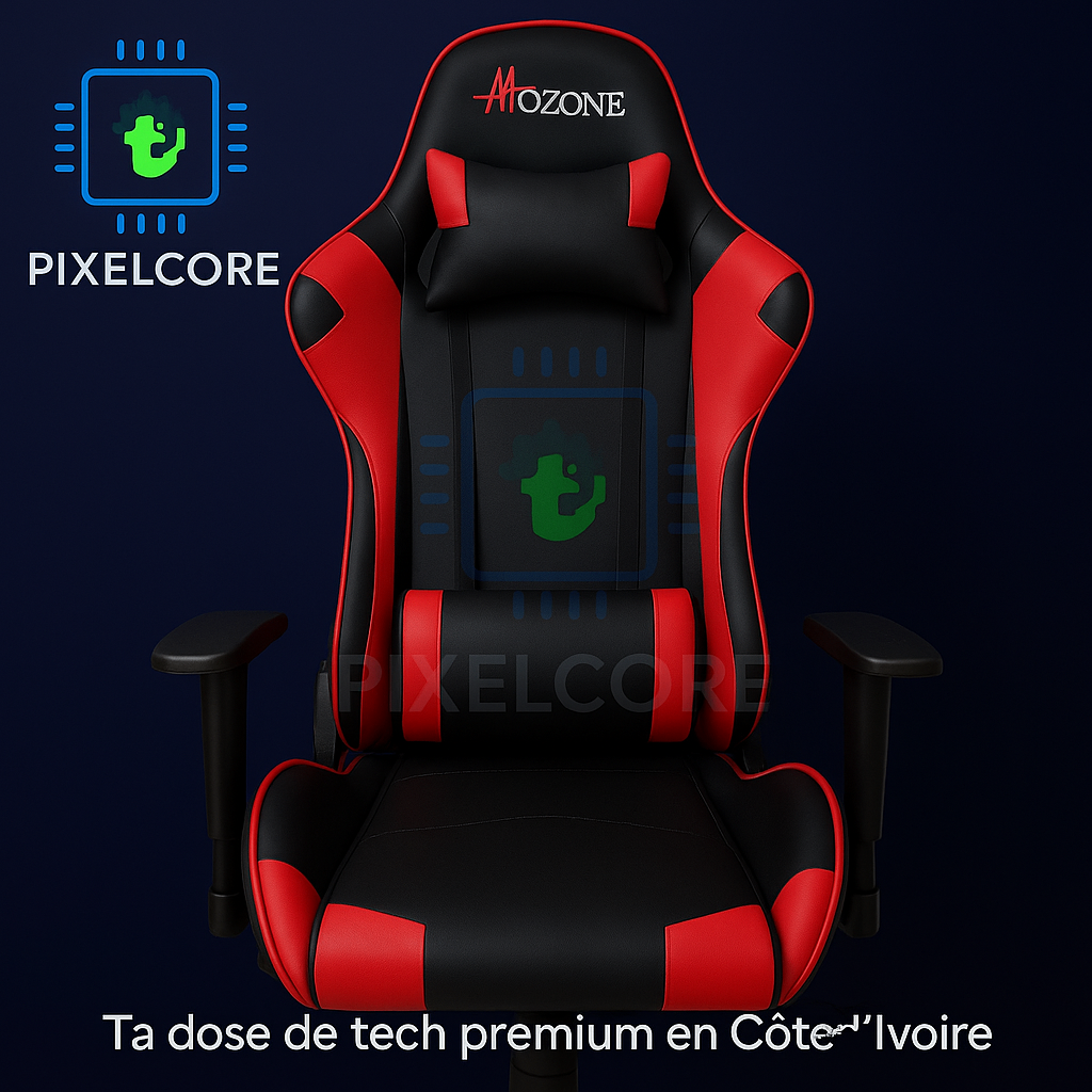 Chaise Gamer Ergonomique Rouge
