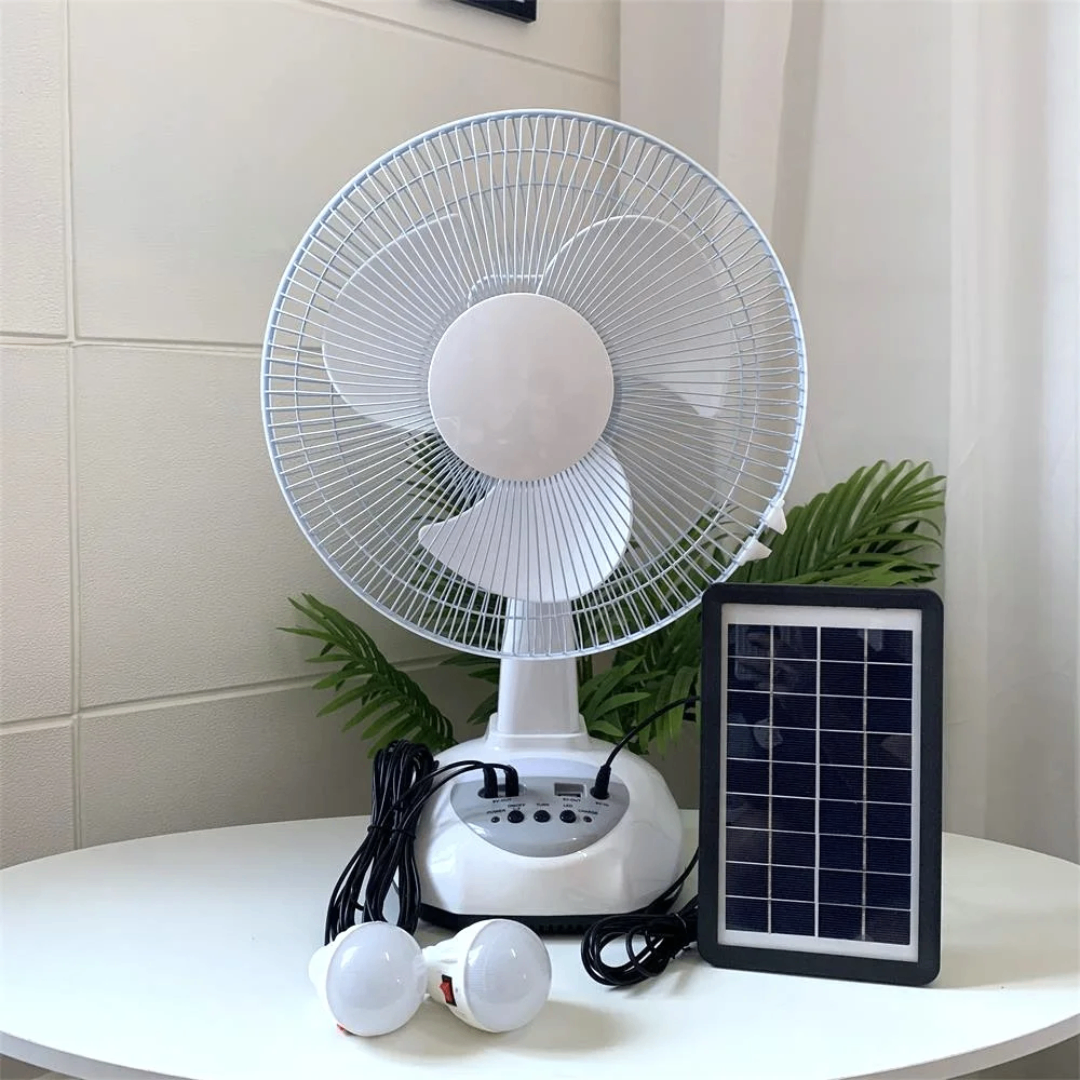Ventilateur de Table Solaire