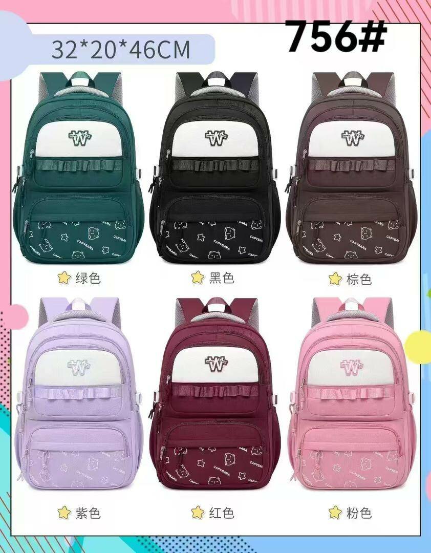 Sac à dos scolaire coloré