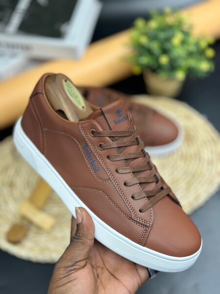 Timberland Brown And White
