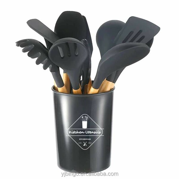 Ensemble d'ustensiles en silicone