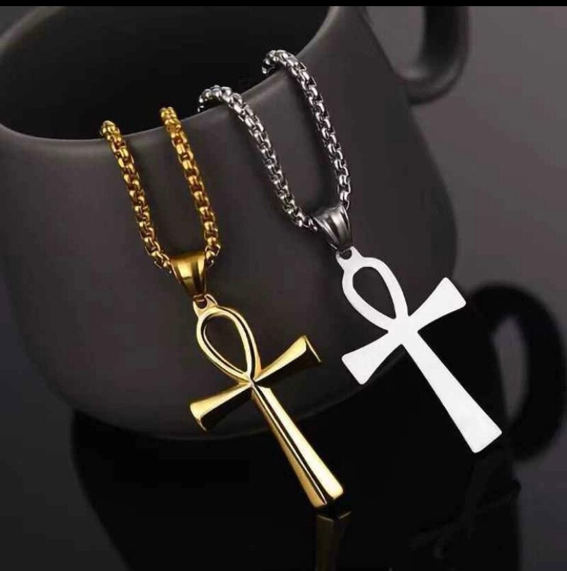 Collier Pendentif Ankh Égyptien