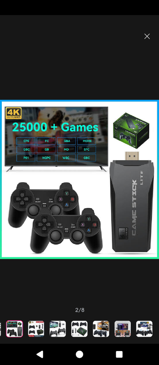 Wireless video game