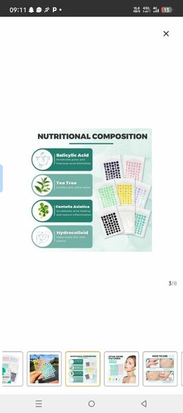 Patchs Anti-imperfections
