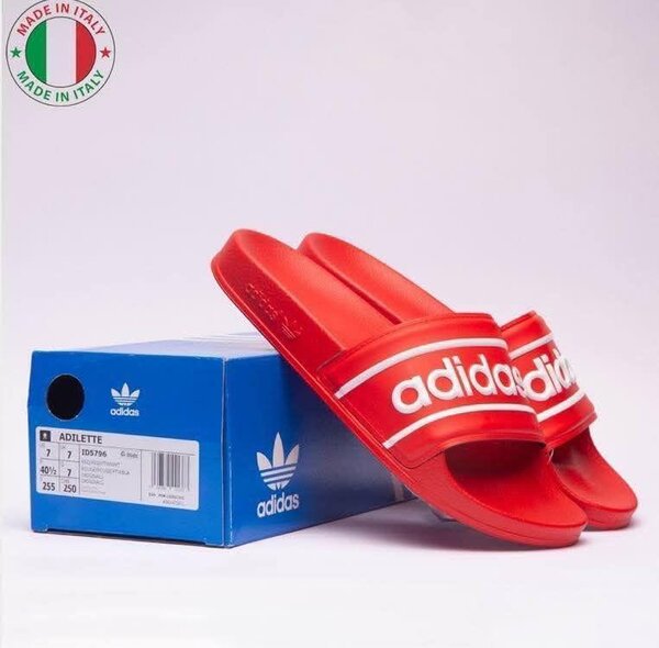 Sandales adidas Adilette Rouge