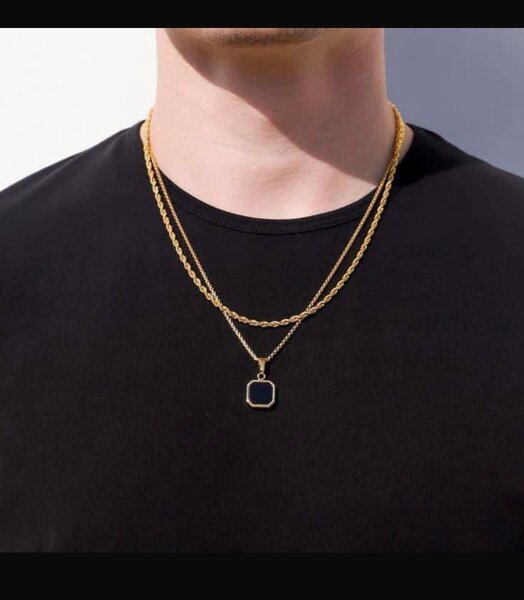 Collier Pendentif Homme Élégant