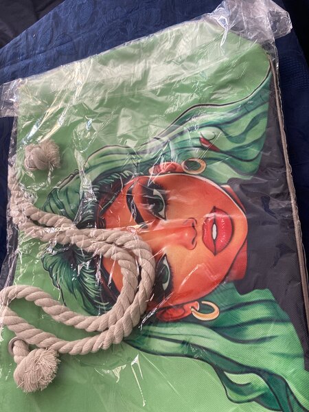 Sac de plage artistique