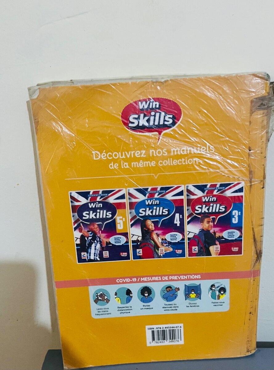 Livre Scolaire Win Skills 6e
