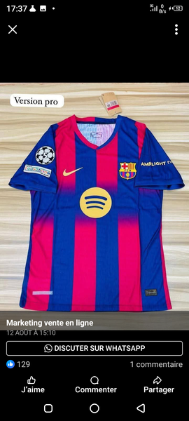 Maillot de football Barça