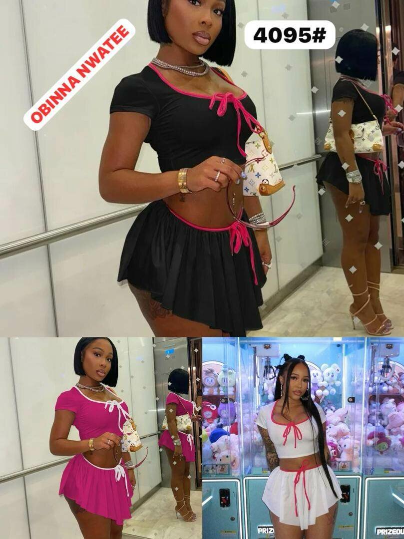 Ensemble jupe et haut tendance